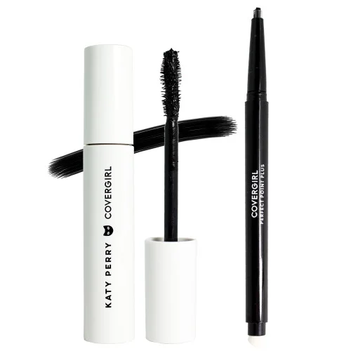 Cover Girl Katy Kat Eye Mascara & Perfect Point Plus Eye Pencil Bonus Pack - Very Black/Black Onyx