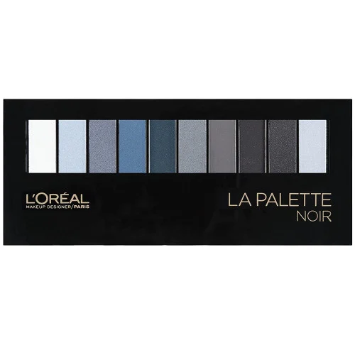 Loreal La Palette 10-Pan Eye Shadow Palette - 113 Noir