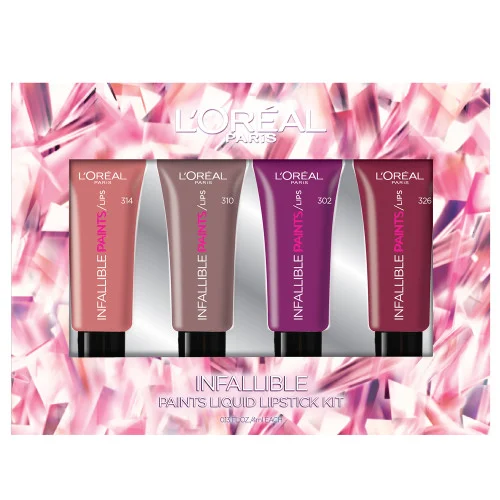 Loreal Infallible Paints Liquid Lipstick Set