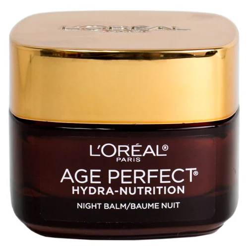 Loreal Age Perfect Hydra-Nutrition Ultra-Nourishing Moisturizer Night Balm, 1.7 fl oz