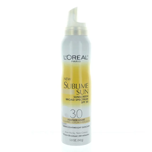 Loreal Sublime Sun Foaming Lotion Sunscreen, SPF 30