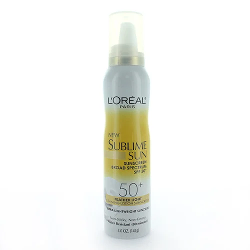 Loreal Sublime Sun Foaming Lotion Sunscreen, SPF 50