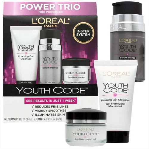 Loreal Youth Code Power Trio 3-Step System