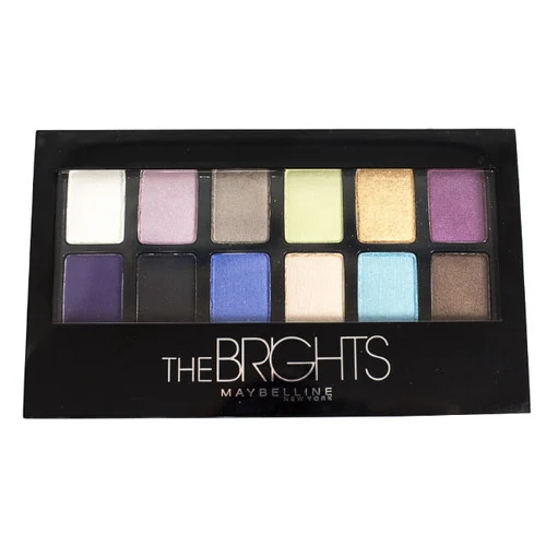 Maybelline 12-Pan Eyeshadow Palette - The Brights