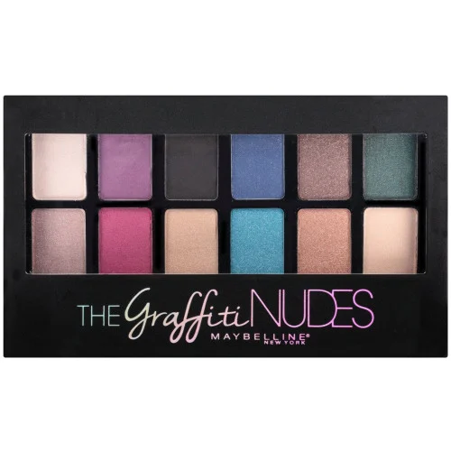 Maybelline 12-Pan Eyeshadow Palette - The Graffiti Nudes