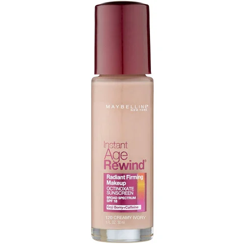 Maybelline New York Instant Age Rewind Radiant Firming Makeup, SPF 18, 1 fl. oz.