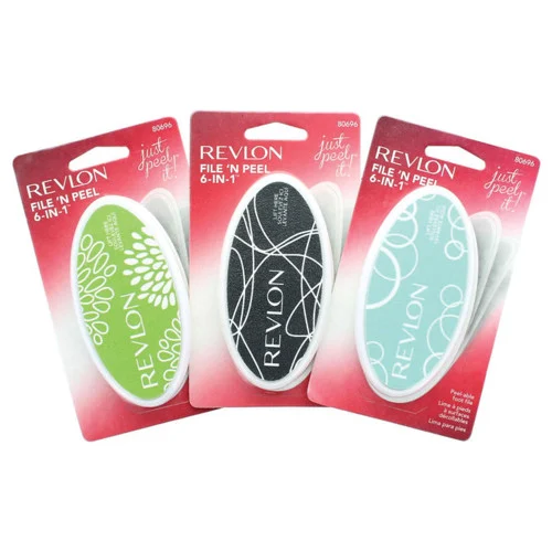 Revlon File 'N Peel 6-in-1 Peel-able Foot File