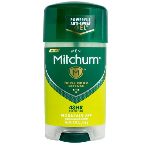 Mitchum Men Triple Odor Defense Gel Antiperspirant & Deodorant, Mountain Air 2.25 oz