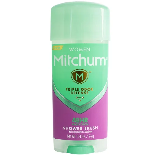 Mitchum Women Triple Odor Defense Gel Antiperspirant & Deodorant, Shower Fresh 3.4 oz