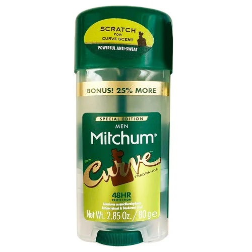 Mitchum Men Gel Antiperspirant & Deodorant 2.85 oz, Curve Fragrance