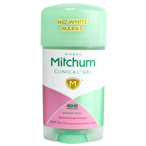 Mitchum Women Clinical Gel Anti-Perspirant & Deodorant 2.0 oz - Powder Fresh