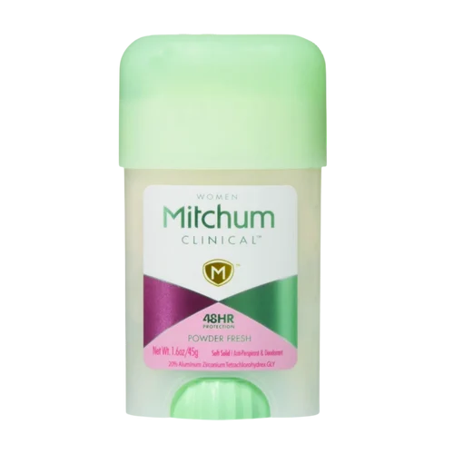 Mitchum Women Clinical Soft Solid Anti-Perspirant & Deodorant 1.6 oz - Powder Fresh