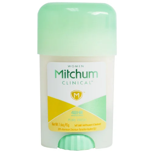Mitchum Women Clinical Soft Solid Anti-Perspirant & Deodorant 1.6 oz - Pure Fresh