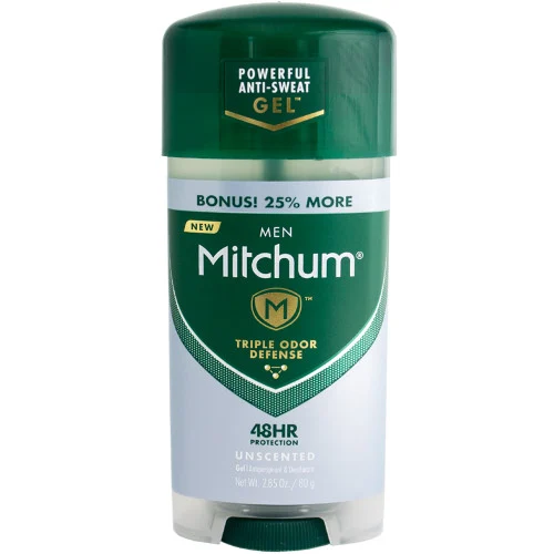 Mitchum Men Gel Anti-Perspirant & Deodorant 2.85 oz - Unscented