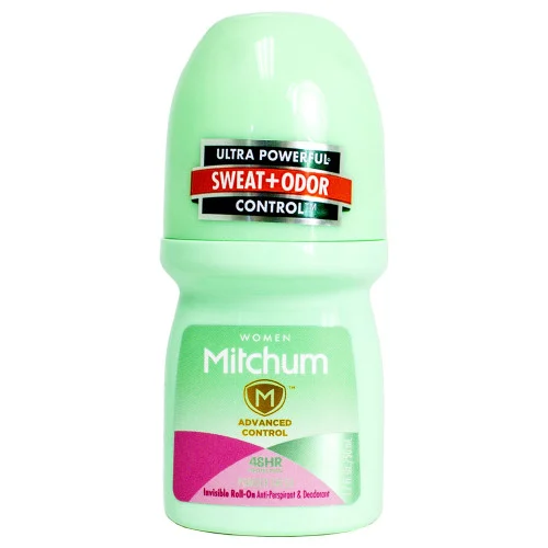 Mitchum Women Advanced Control Invisible Roll-On Anti-Perspirant & Deodorant 1.7 fl oz, Powder Fresh