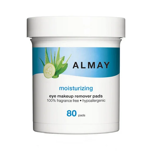 Almay Moisturizing Eye Makeup Remover Pads, 80 pads