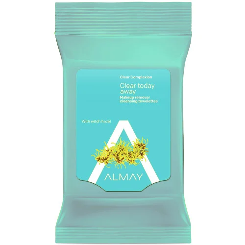 Almay Clear Complexion 4-in-1 Makeup Remover Cleansing Towelettes 25 ct