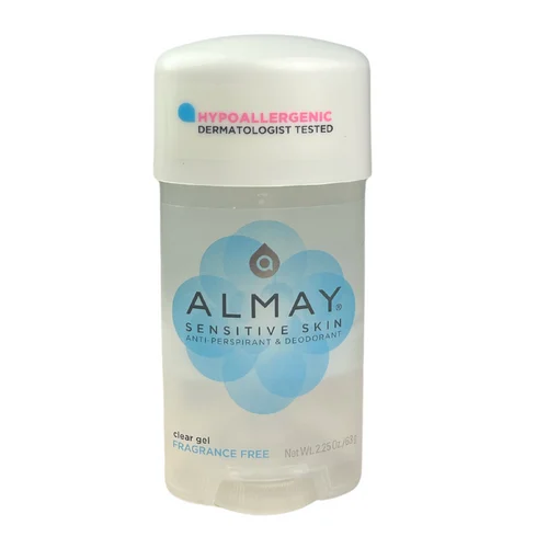 Almay Clear Gel Fragrance Free Anti-Perspirant & Deodorant for Sensitive Skin 2.25 oz