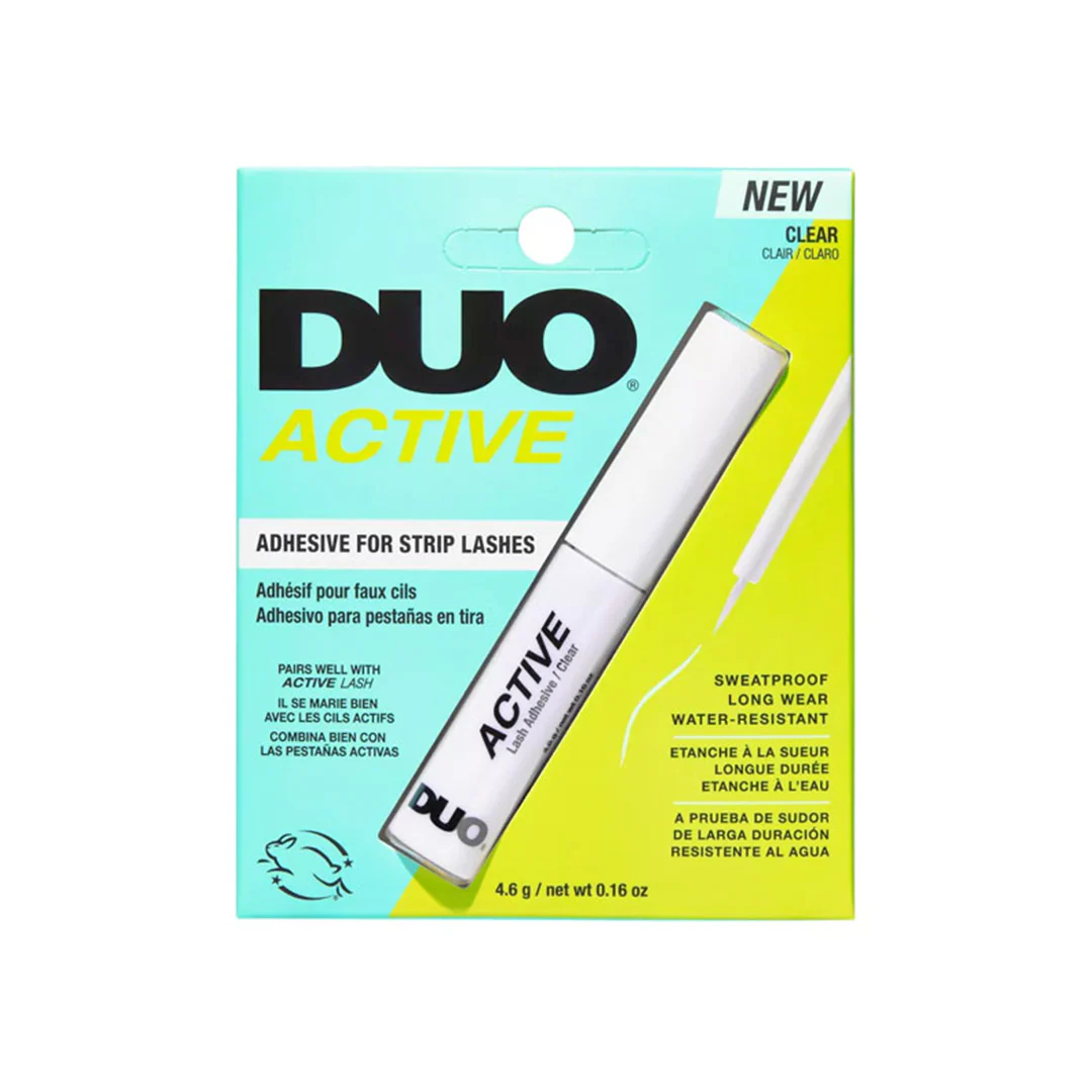 DUO Active Brush On Lash Adhesive Clear – Beauty Outlet