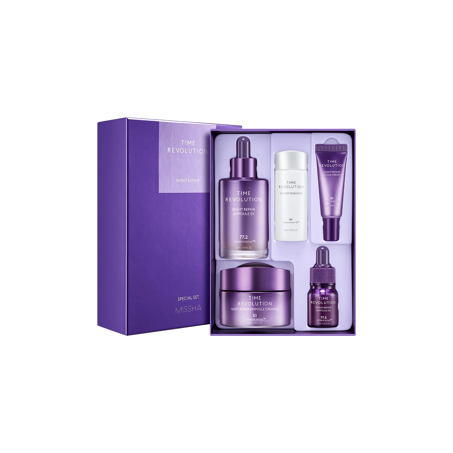 Time Revolution Night Repair Special Set 5X