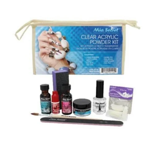Clear Acrylic Powder Kit