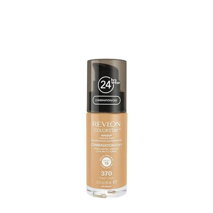Revlon 24H Colorstay Foundation Combination Oily Skin Toast – Beauty Outlet