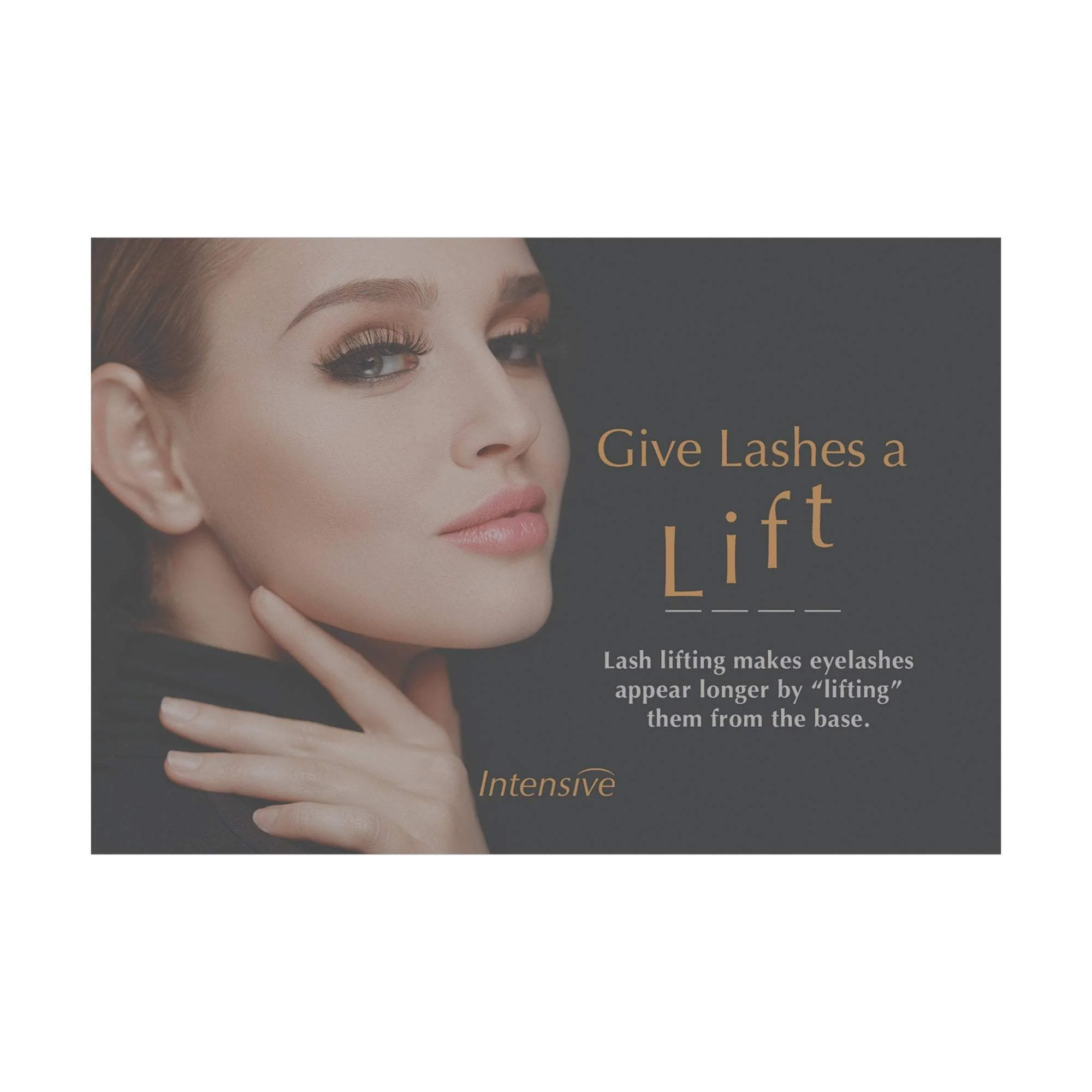 Intensive Eyelash Lift - Window Cling