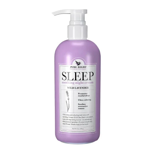 Pure Relief Sleep Soothing Night Cream Wild Lavender 16 oz