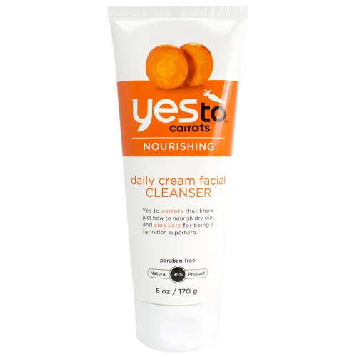 Yes To Carrots Daily Cream Facial Cleanser 6 oz