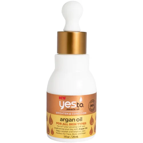 Yes to Miracle Oil Brighten & Condition Argan Oil, 1.0 fl oz
