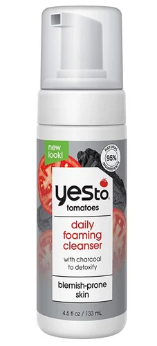 Yes to Tomatoes Charcoal Detoxifying Daily Foaming Cleanser 4.5oz