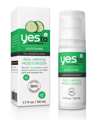 Yes To Cucumbers Sensitive Skin Daily Calming Moisturizer Lotion 1.7oz