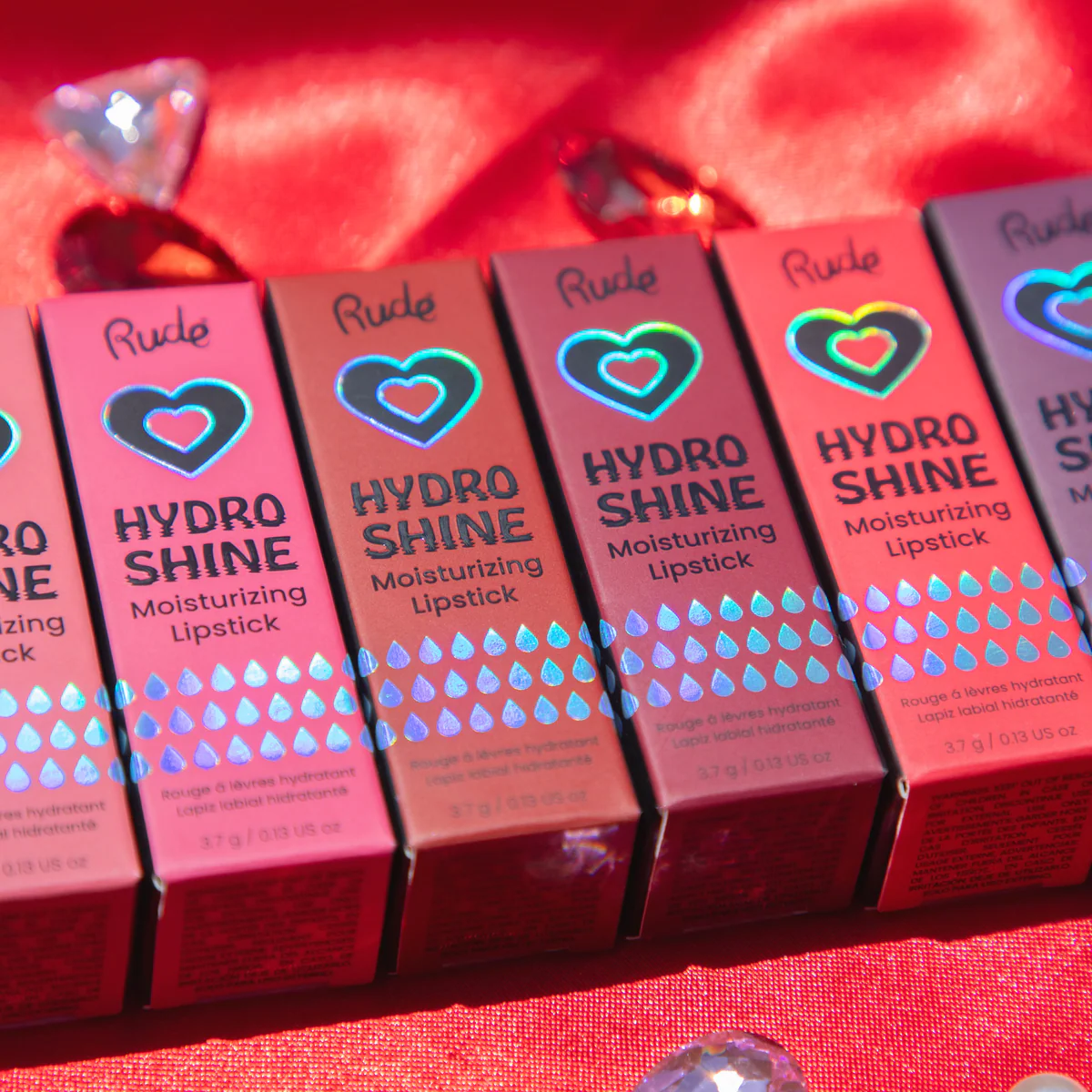 RUDE Hydro Shine Moisturizing Lipstick