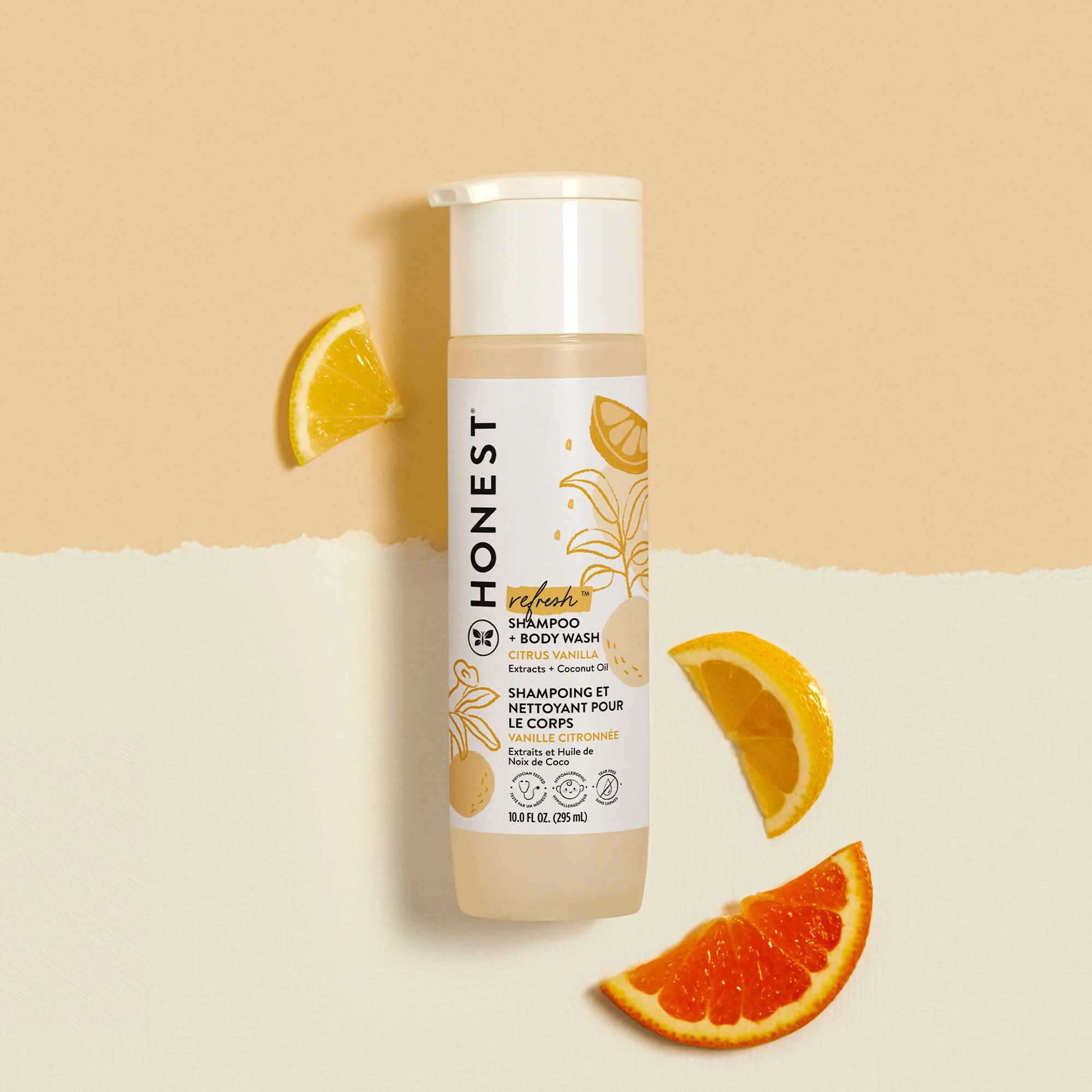 Honest Refresh Citrus Vanilla Shampoo + Body Wash 295ml – Beauty Outlet