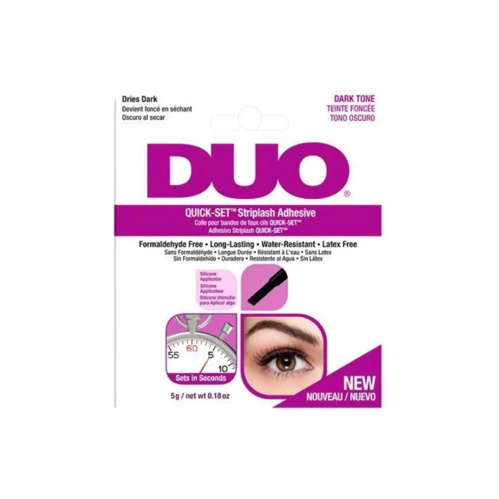 Duo Quick Set Striplash Adhesive Dark 5g – Beauty Outlet