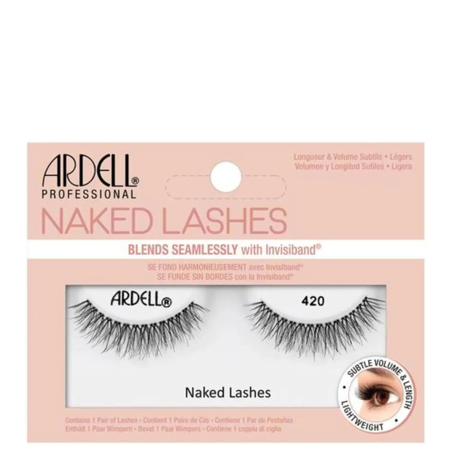 Ardell Naked Lashes 420 False Eyelashes with Invisiband – Beauty Outlet