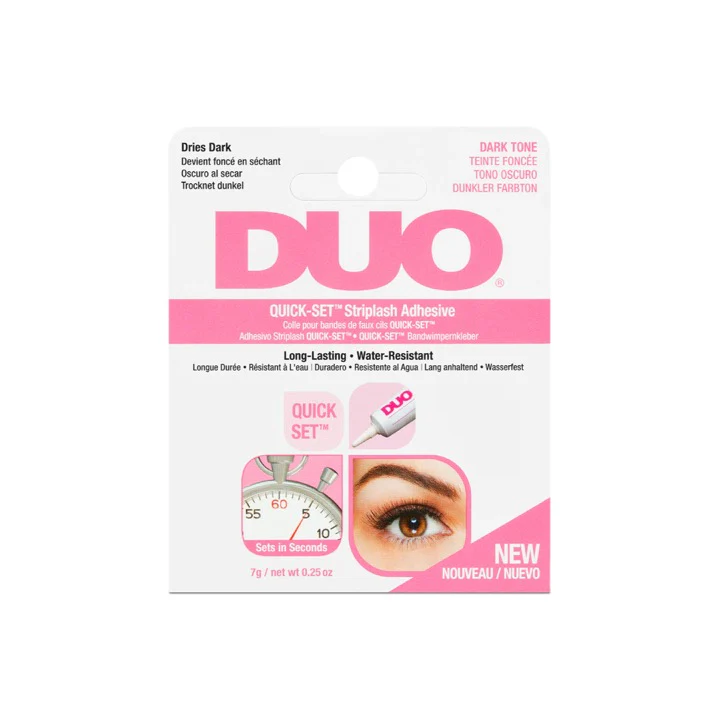 DUO Quick Set Striplash Adhesive Dries Dark 7g – Beauty Outlet
