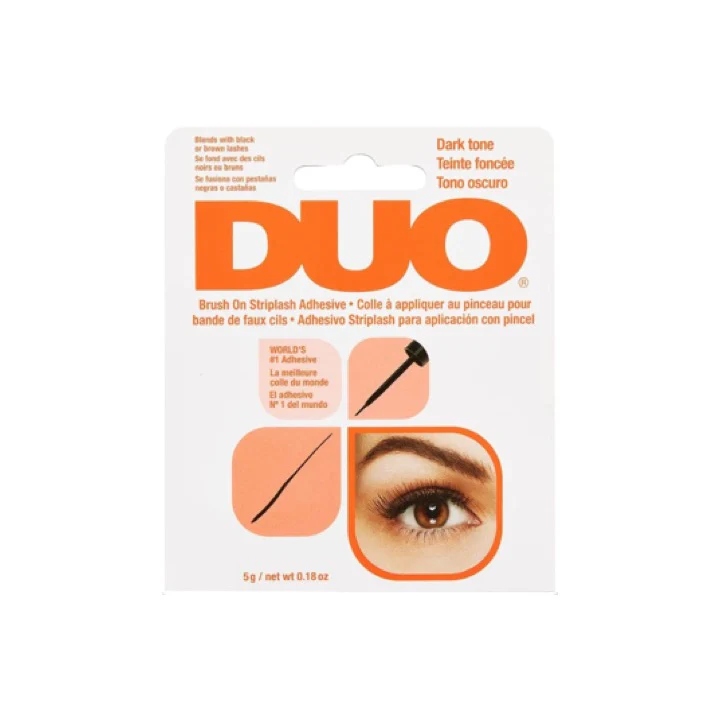 DUO Brush On Striplash Adhesive Dark Tone 5g – Beauty Outlet
