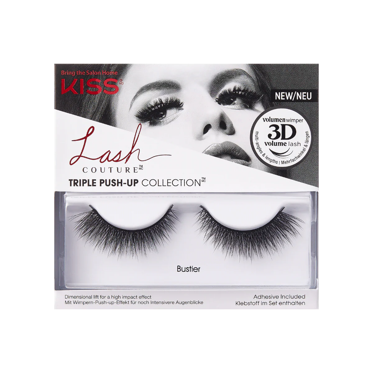 Kiss False Lash Couture Triple Push-Up Buster – Beauty Outlet