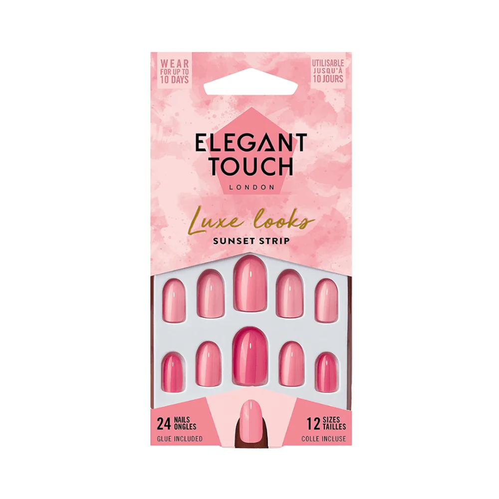 Elegant Touch False Nails Luxe Looks Sunset Strip – Beauty Outlet