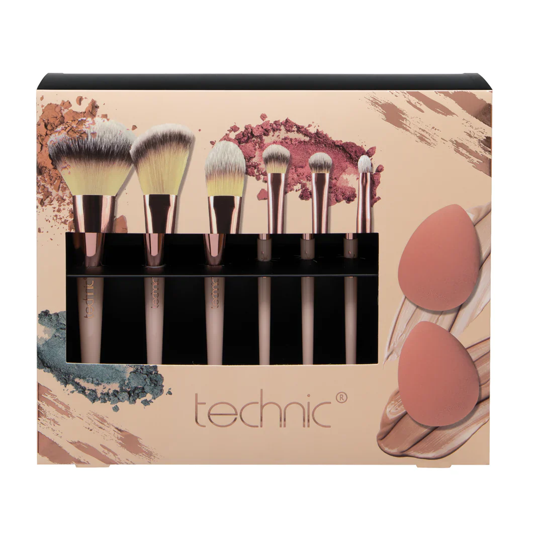 Technic Cosmetic Brush & Sponge Set – Beauty Outlet
