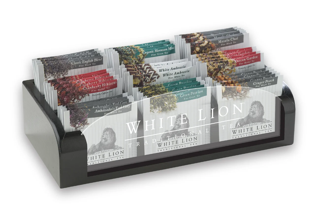 White Lion Display for Sanitary Tea Service