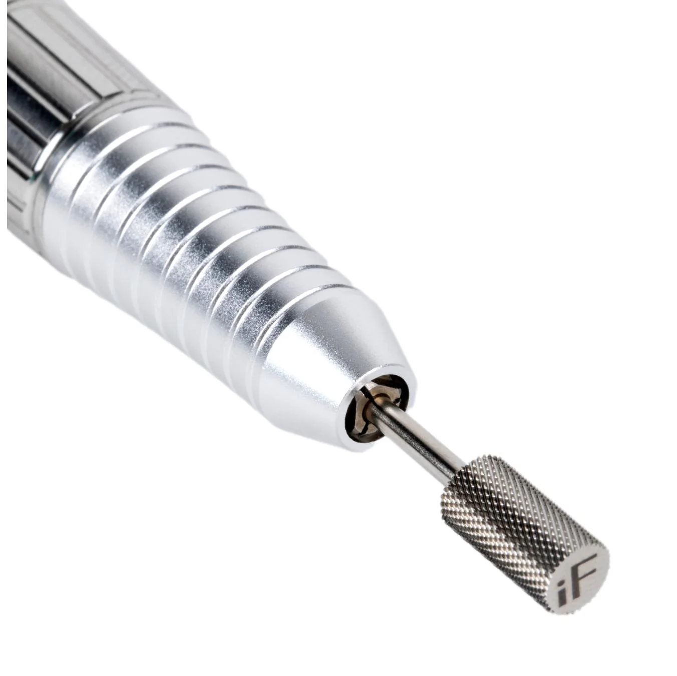 3/32" Carbide Nail Bits Large Barrel, Silver