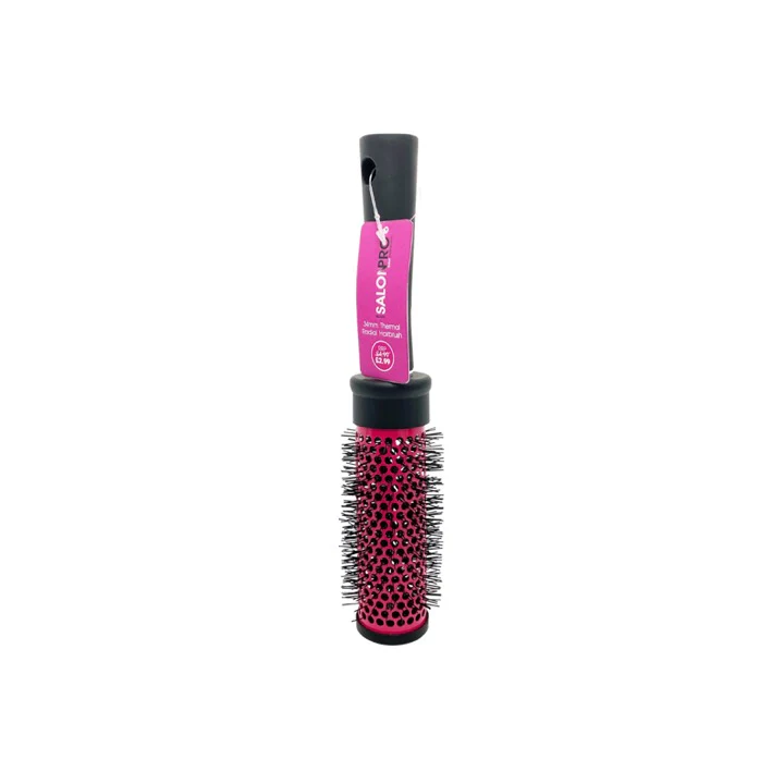 Beauty SalonPro 34mm Pink Thermal Brush BEAU169 – Beauty Outlet