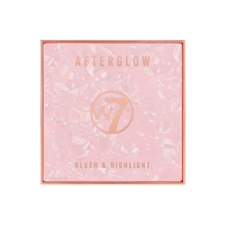 W7 Afterglow Blush & Highlight Palette – Beauty Outlet