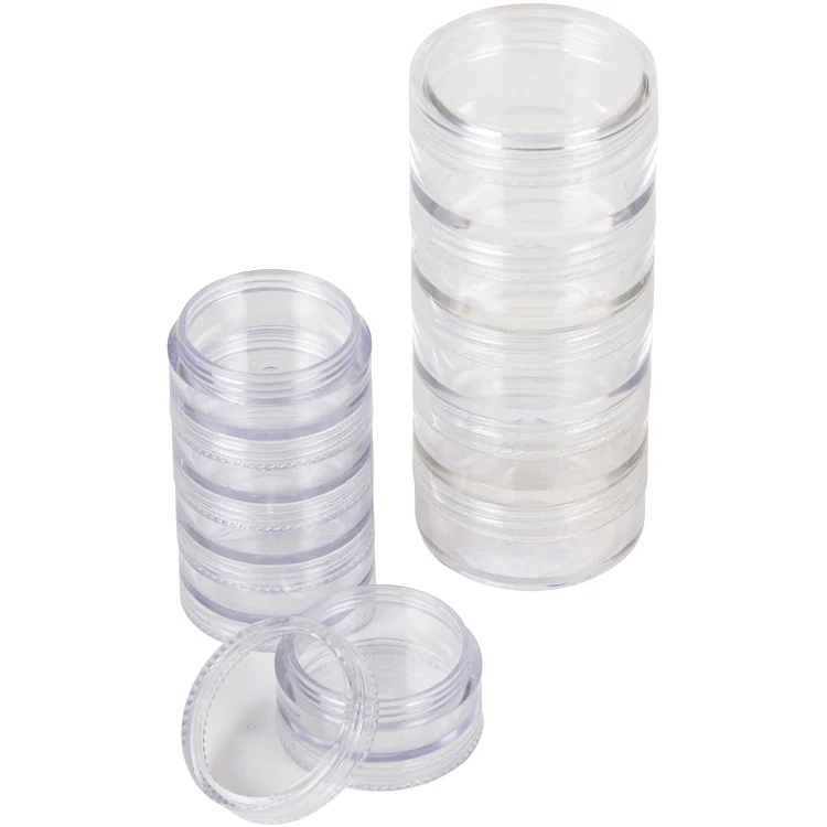 Empty Clear Stackable