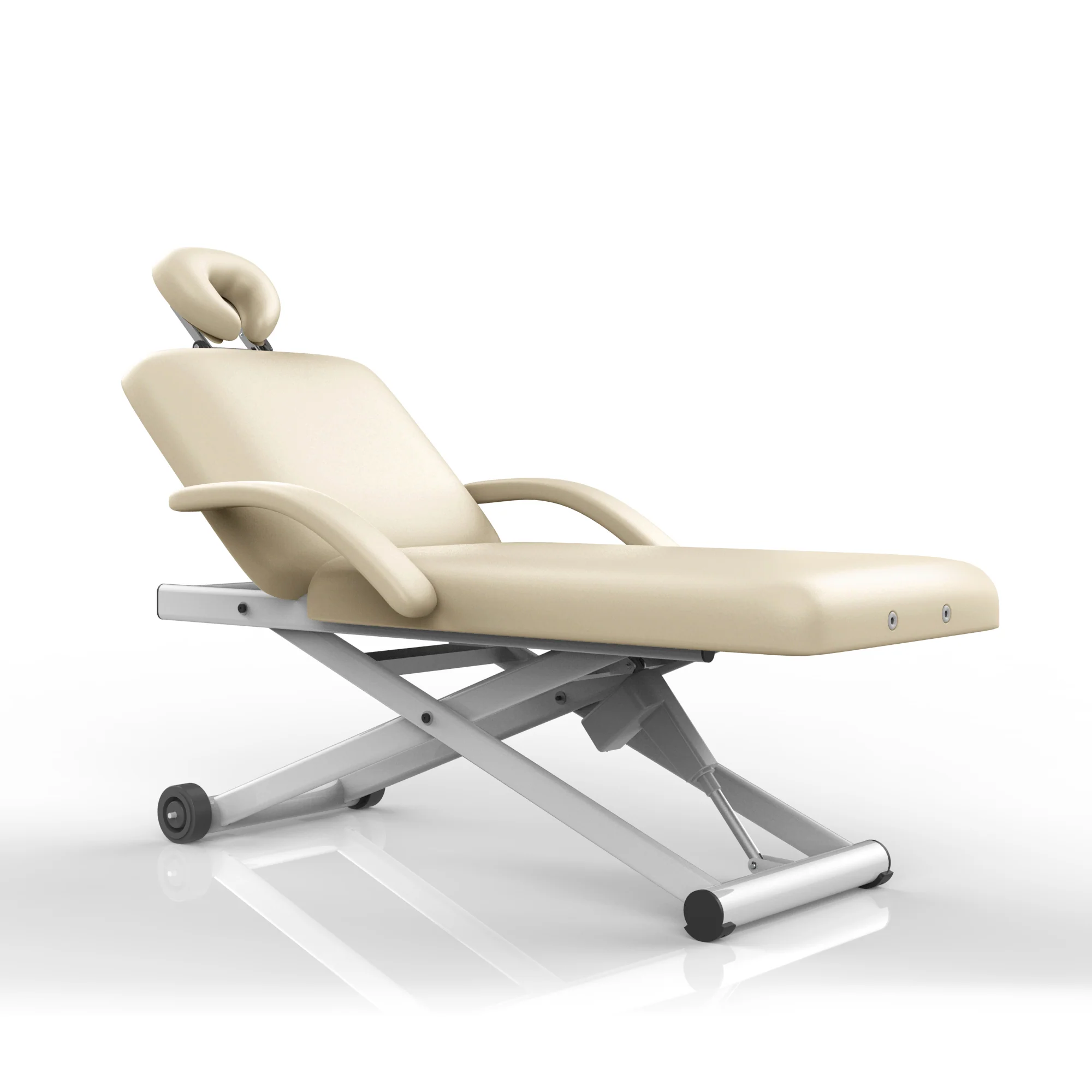 Slverfox Luxury Scissor Lift Facial Chair, Tilt Top