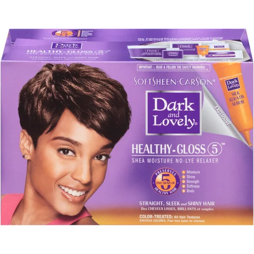 Dark & Lovely Healthy Gloss 5 Shea Moisture No-Lye Relaxer