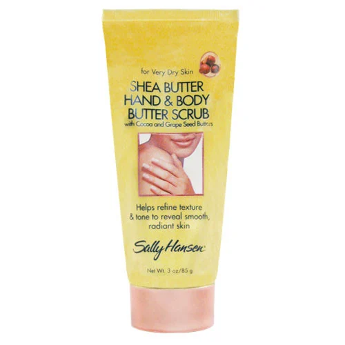 Sally Hansen Shea Butter Hand & Body Butter Scrub, 3oz