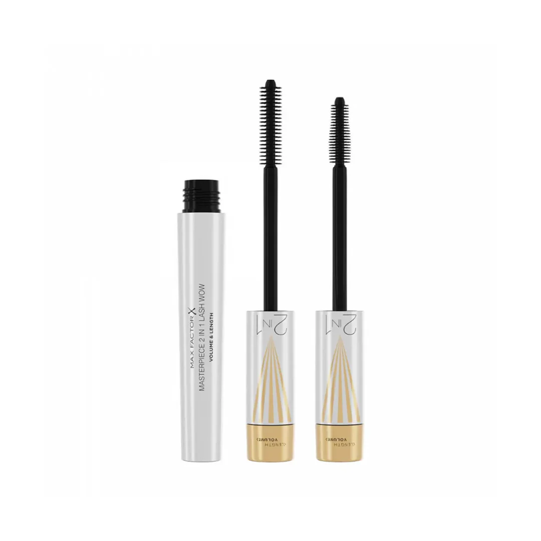 Max Factor Masterpiece 2in1 Volume & Length Mascara Black – Beauty Outlet